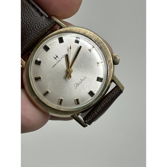 Parts Or Restore Vintage Hamilton Electric Oval Case